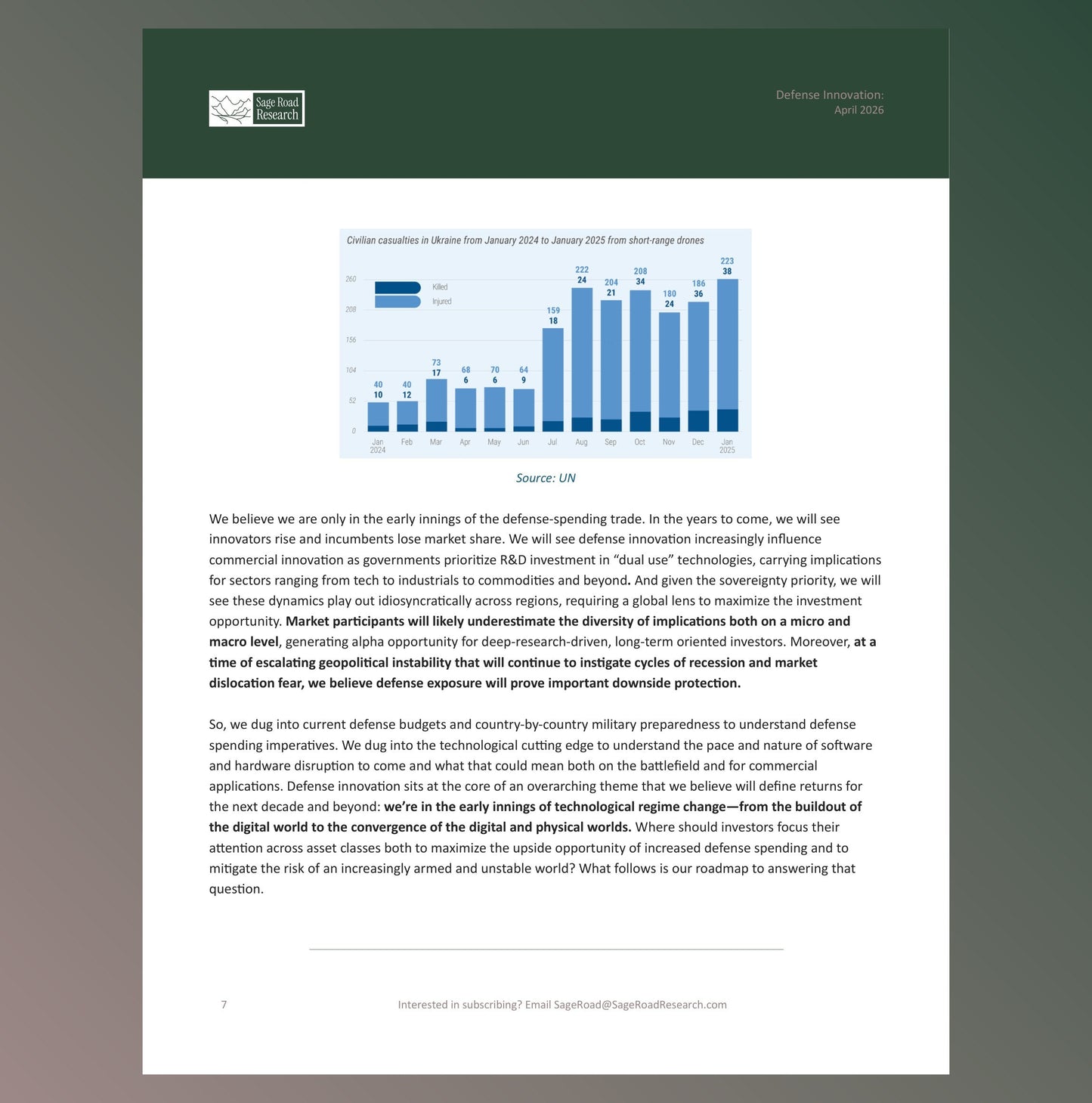 DEFENSE INNOVATION
