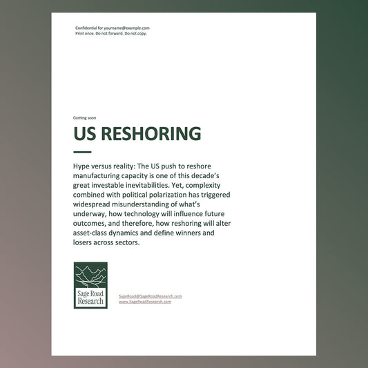 US Reshoring
